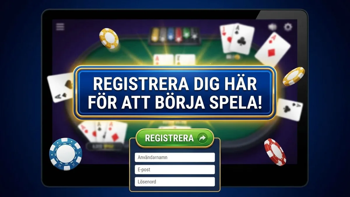 Registrera dig med bonus