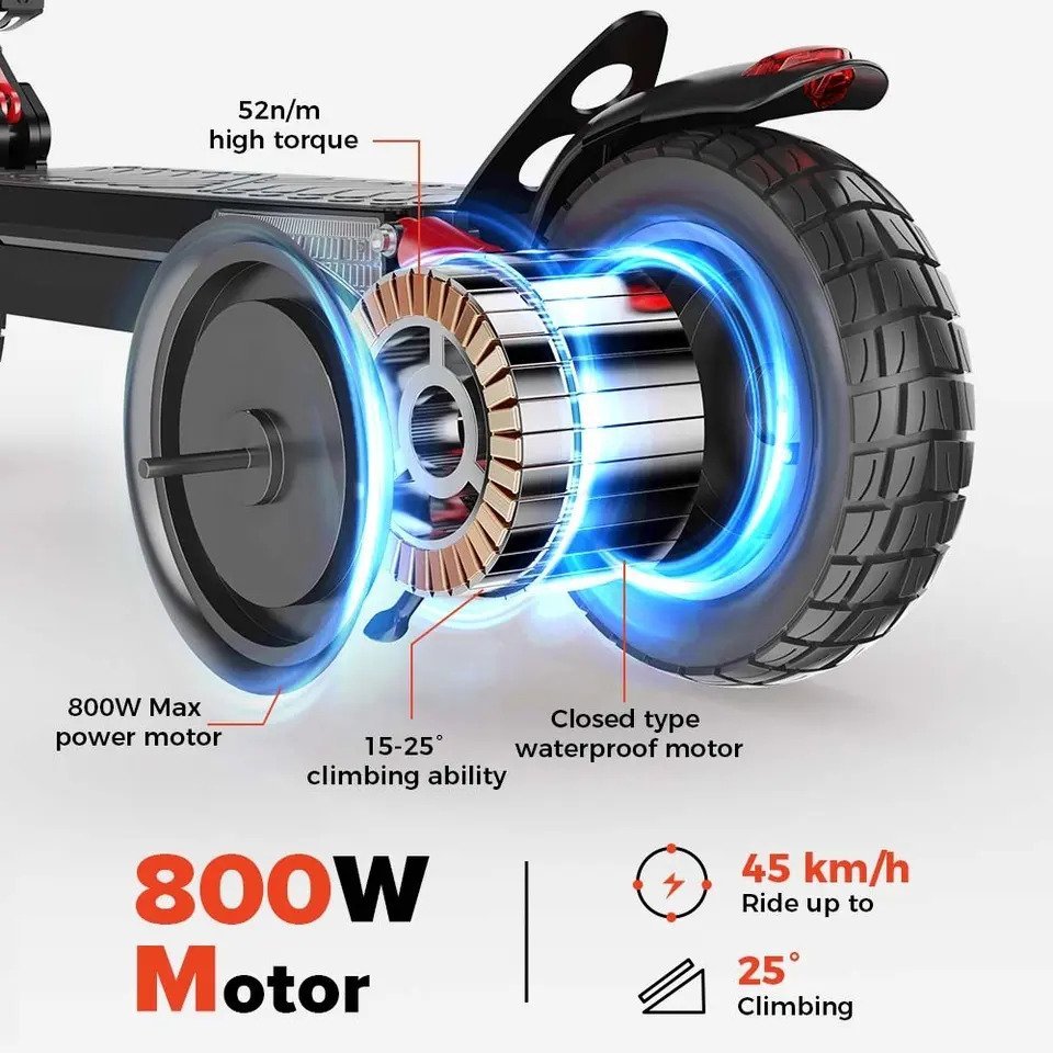 Elsparkcykel Ix4 - 800W motor - AlltSmart