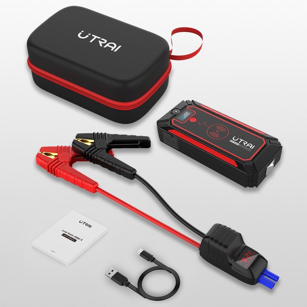 Starthjälp - Power Bank 2500A/24000 mAh Jump Starter - 12V - AlltSmart